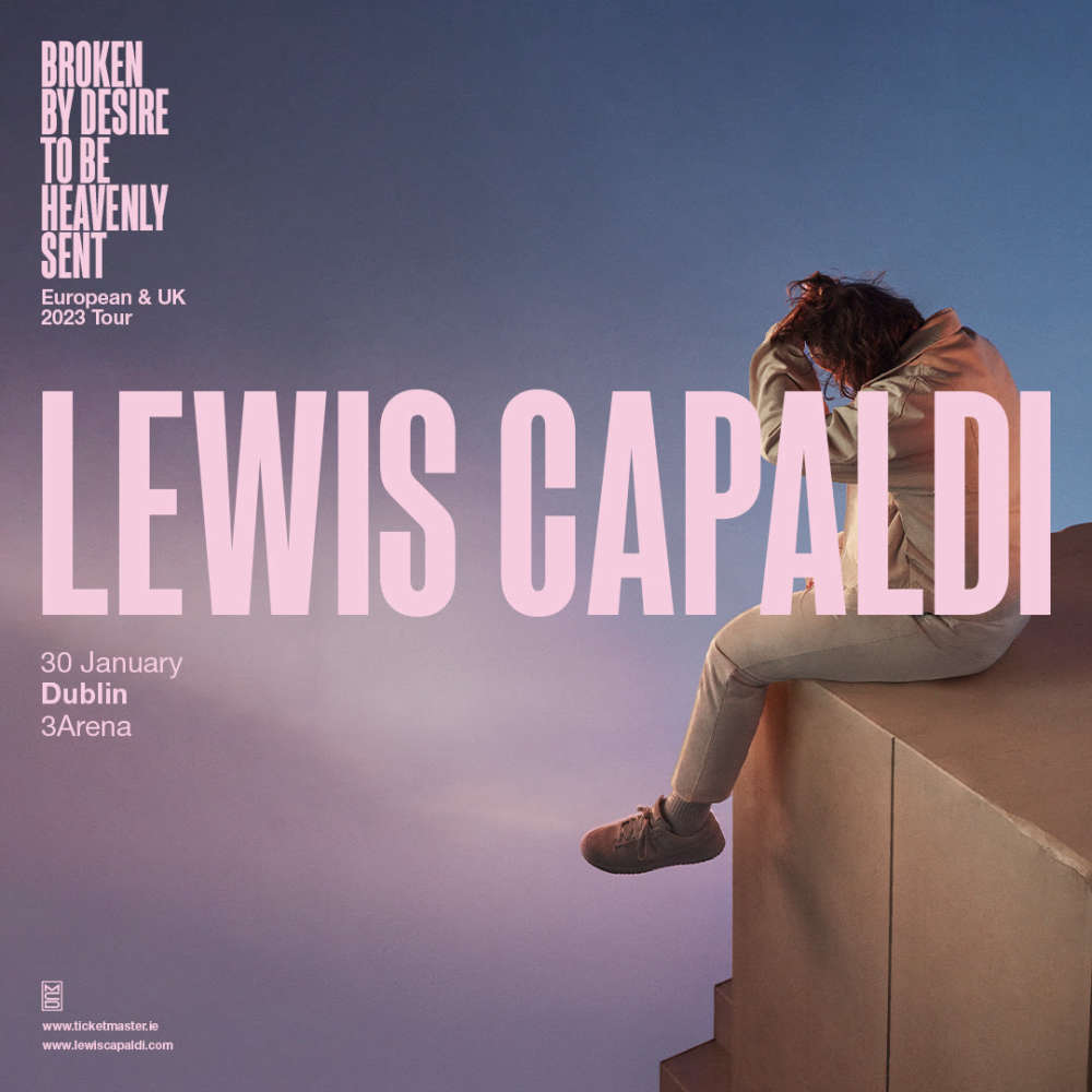 Lewis Capaldi – Broken By Desire To Be Heavenly Sent (2023, Blue