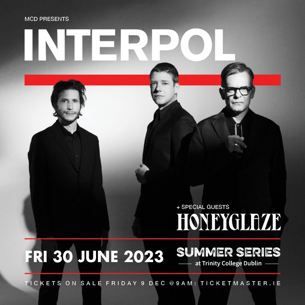 Interpol set to play Trinity's Summer Series 2023 | Hotpress