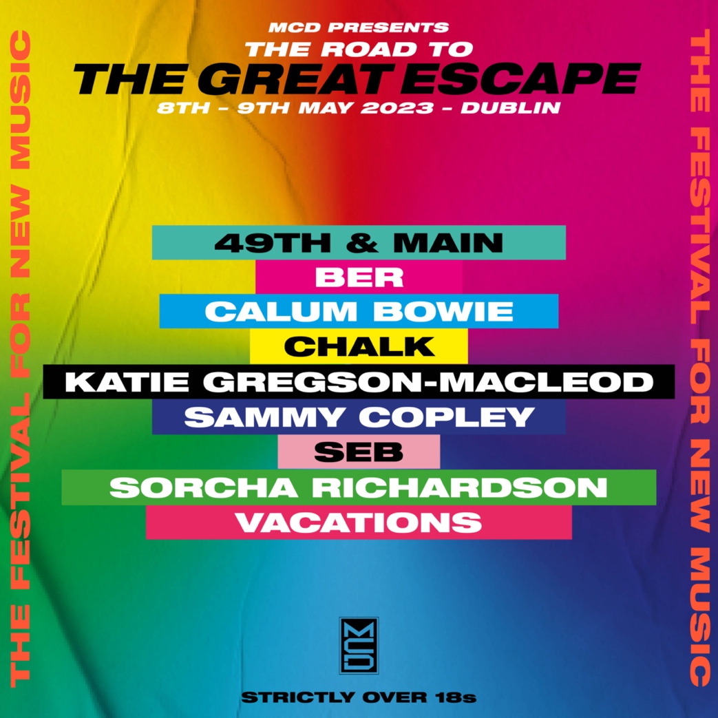 The Road to The Great Escape announces Sorcha Richardson, 49th & Main ...
