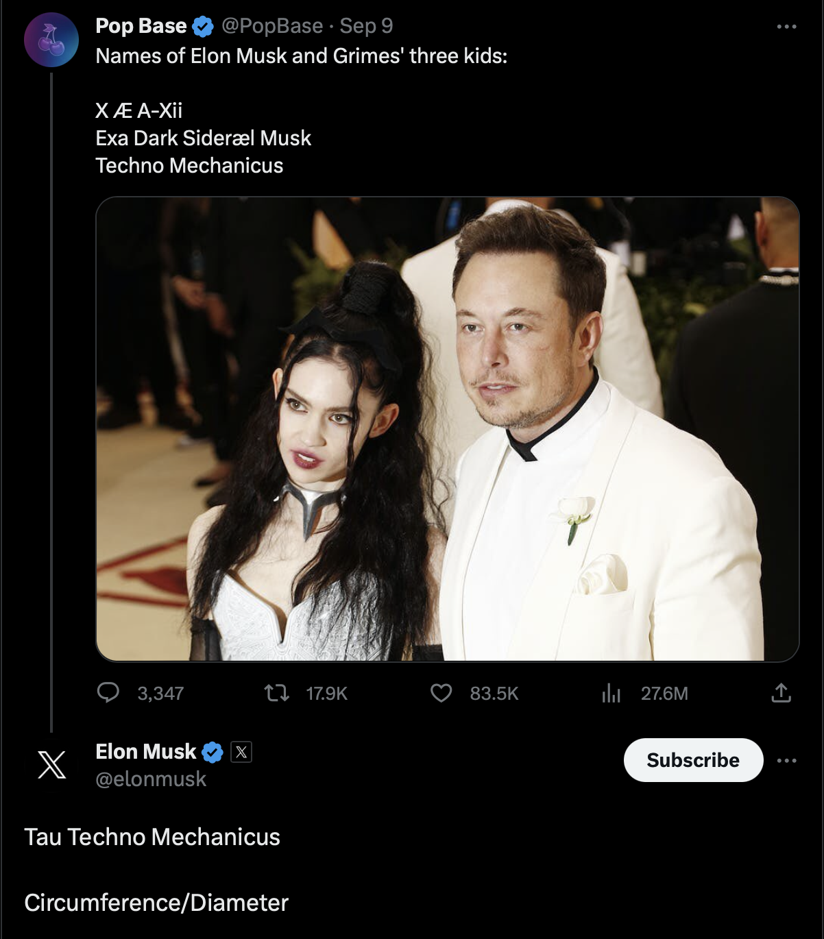 Elon Musk and Grimes Confirm Third Child Together Hotpress pic picture
